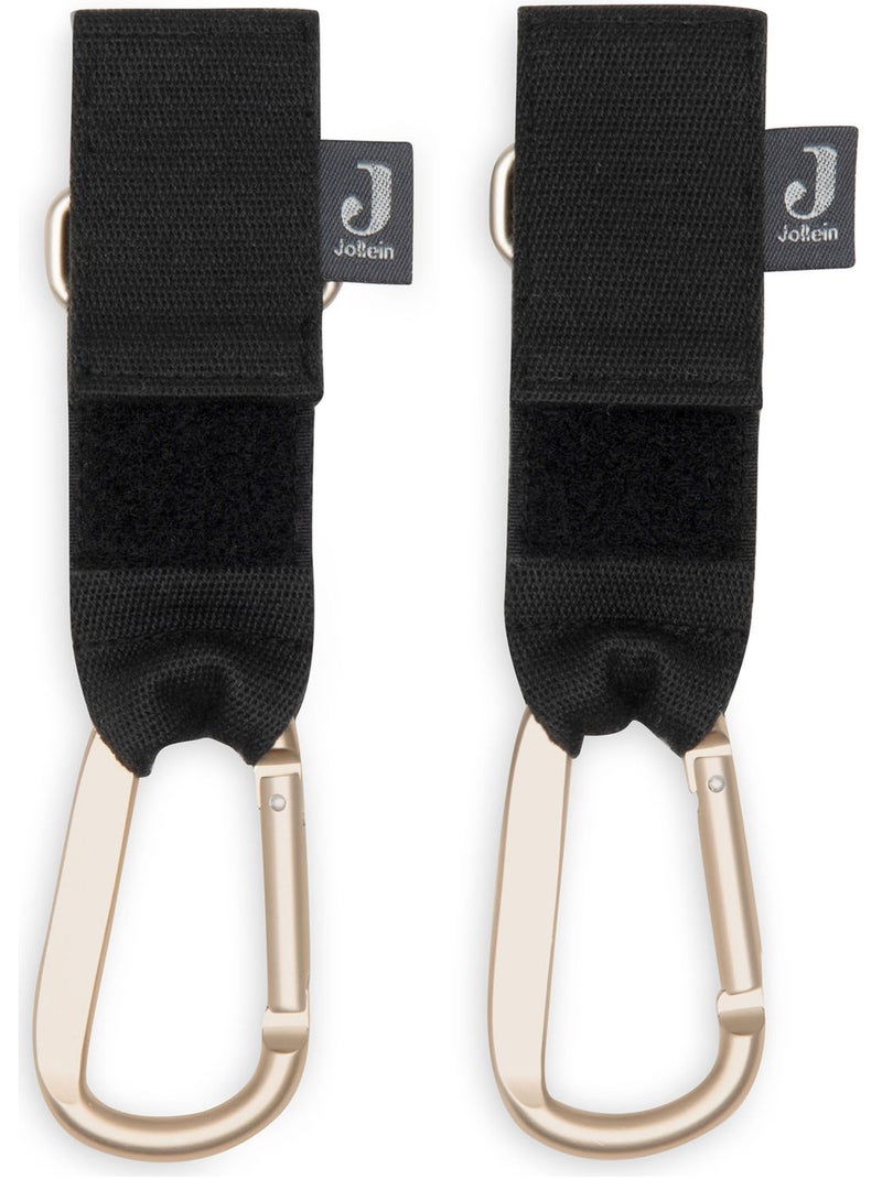 Jollein - Crochets pour poussette Noir - Kiabi