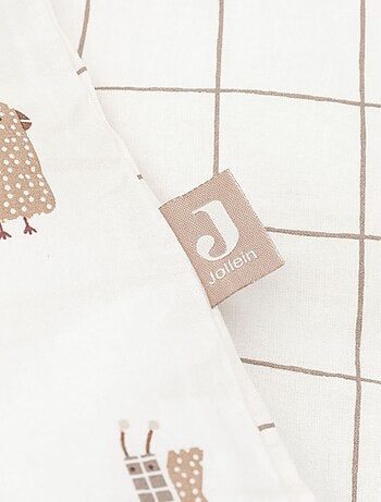 Jollein - Housse de couette + taie d'oreiller
