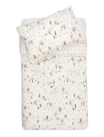 Jollein - Housse de couette + taie d'oreiller