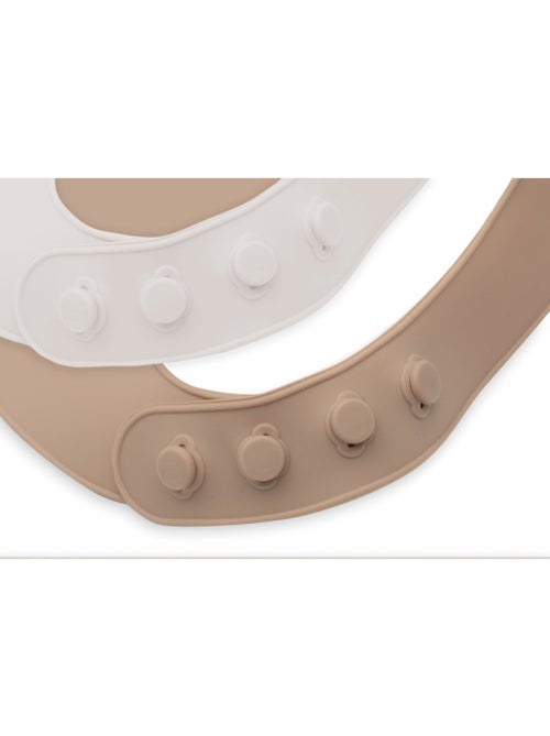 Jollein - Lot de 2 bavoirs en silicone - Kiabi