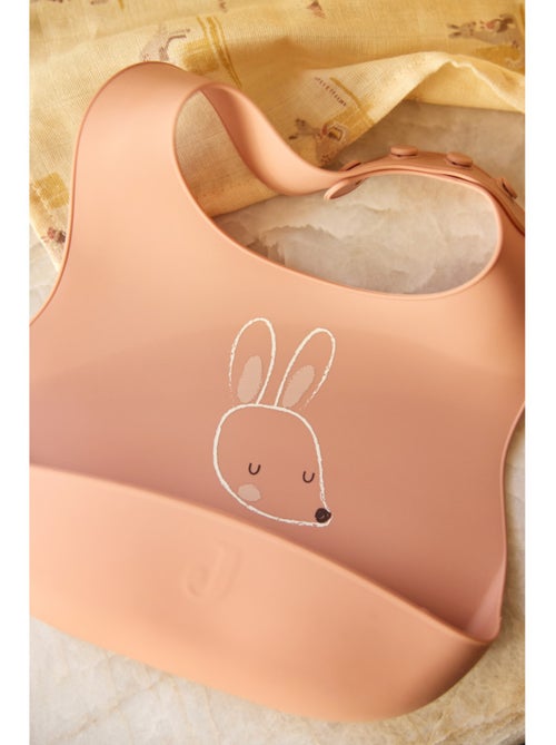 Jollein - Lot de 2 bavoirs en silicone - Kiabi