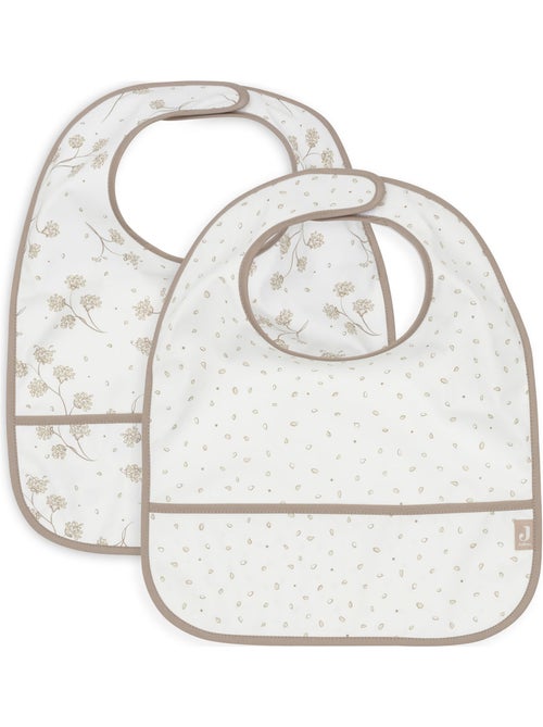 Jollein - Lot de 2 bavoirs plastifiés - Kiabi Jollein - Lot de 2 bavoirs plastifiés - Kiabi