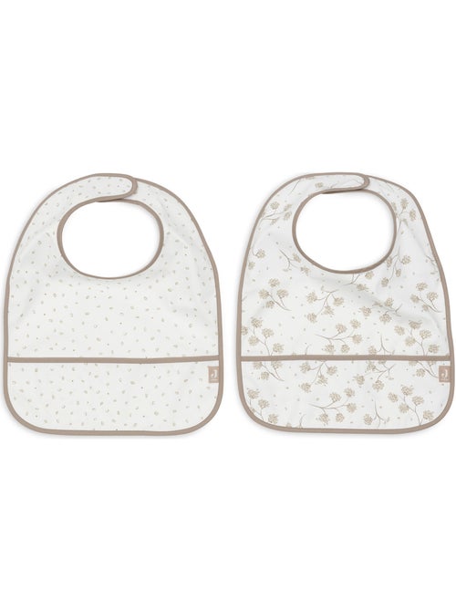 Jollein - Lot de 2 bavoirs plastifiés - Kiabi Jollein - Lot de 2 bavoirs plastifiés - Kiabi