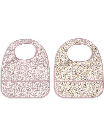 Jollein - Lot de 2 bavoirs plastifiés