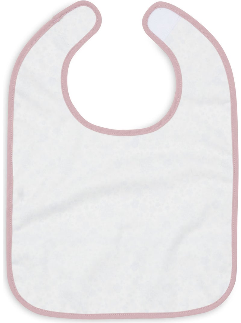 Jollein - Lot de 2 bavoirs plastifiés Rose - Kiabi