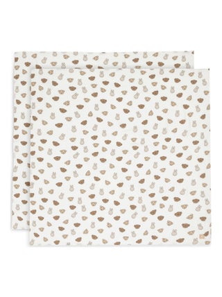 Jollein - Lot de 2 maxi-langes en coton