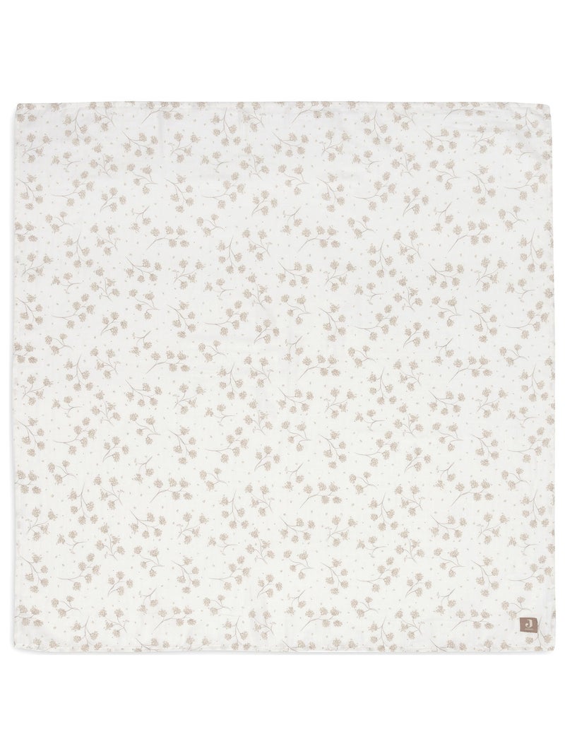 Jollein - Lot de 2 maxi-langes en coton Ecru - Kiabi