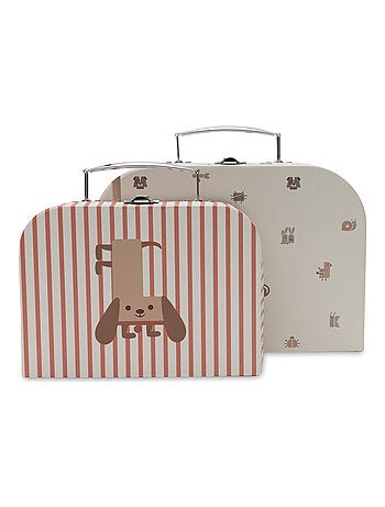 Jollein - lot de 2 valisettes