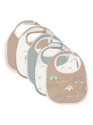 Jollein - Lot de 5 bavoirs imperméables