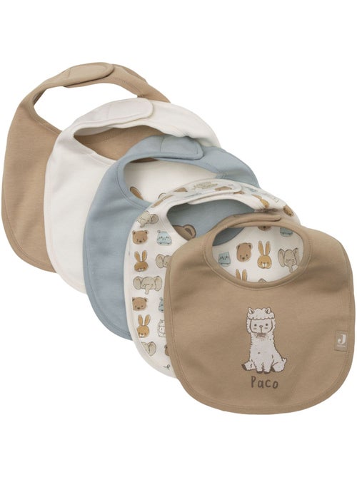 Jollein - lot de 5 bavoirs imperméables - Kiabi