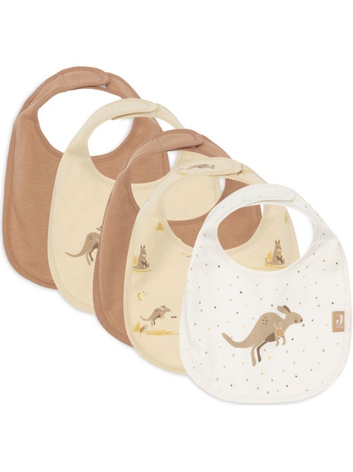 Jollein - Lot de 5 bavoirs imperméables - Kiabi