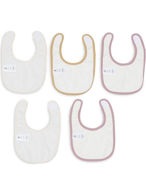 Jollein - Lot de 5 bavoirs imperméables - Kiabi