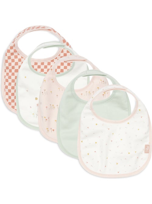Jollein - Lot de 5 bavoirs imperméables - Kiabi