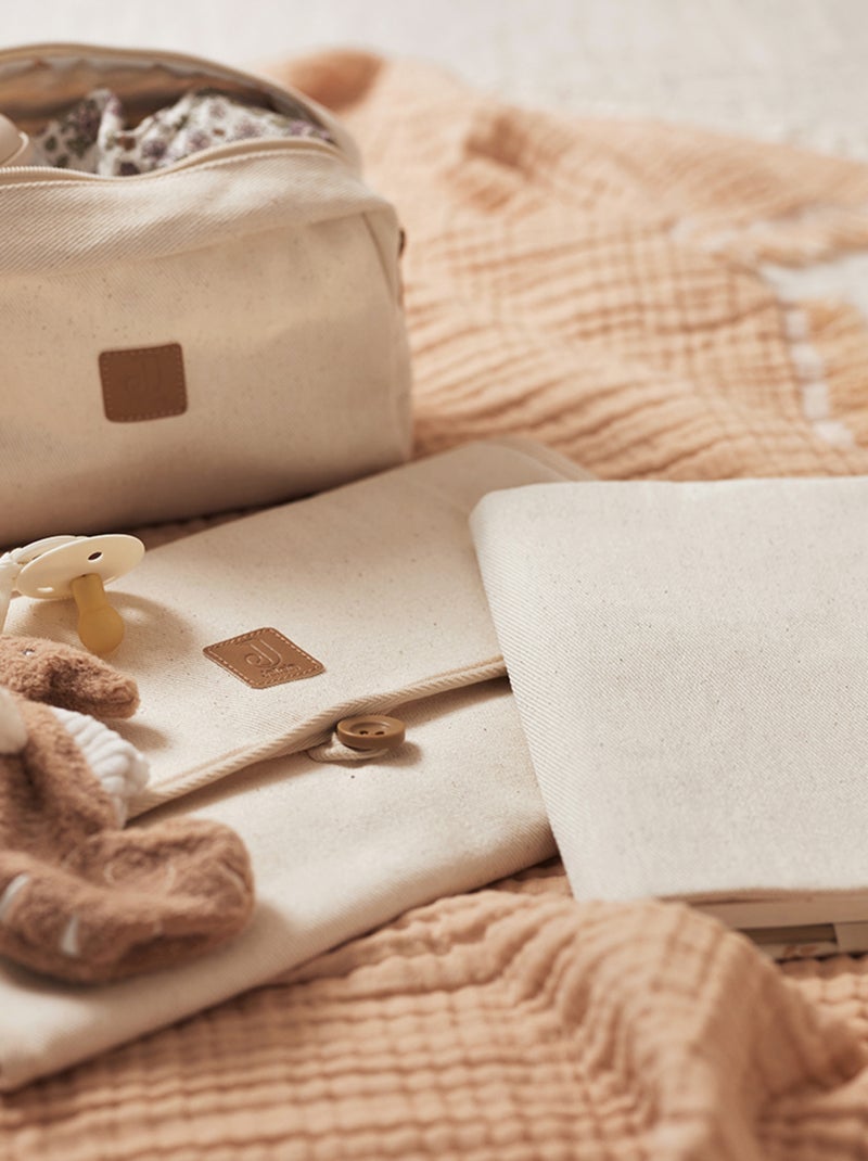 Jollein - Tapis à langer nomade Ecru - Kiabi