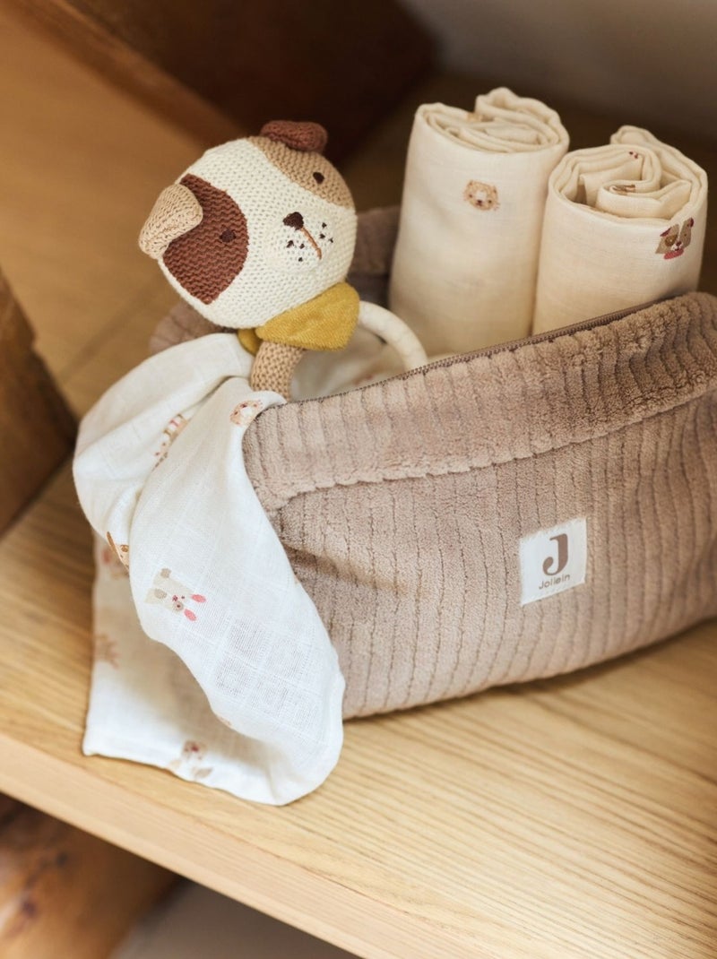 Jollein - Trousse de toilette Marron - Kiabi
