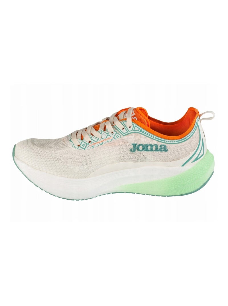 Joma - Baskets course à pied Beige/Vert - Kiabi