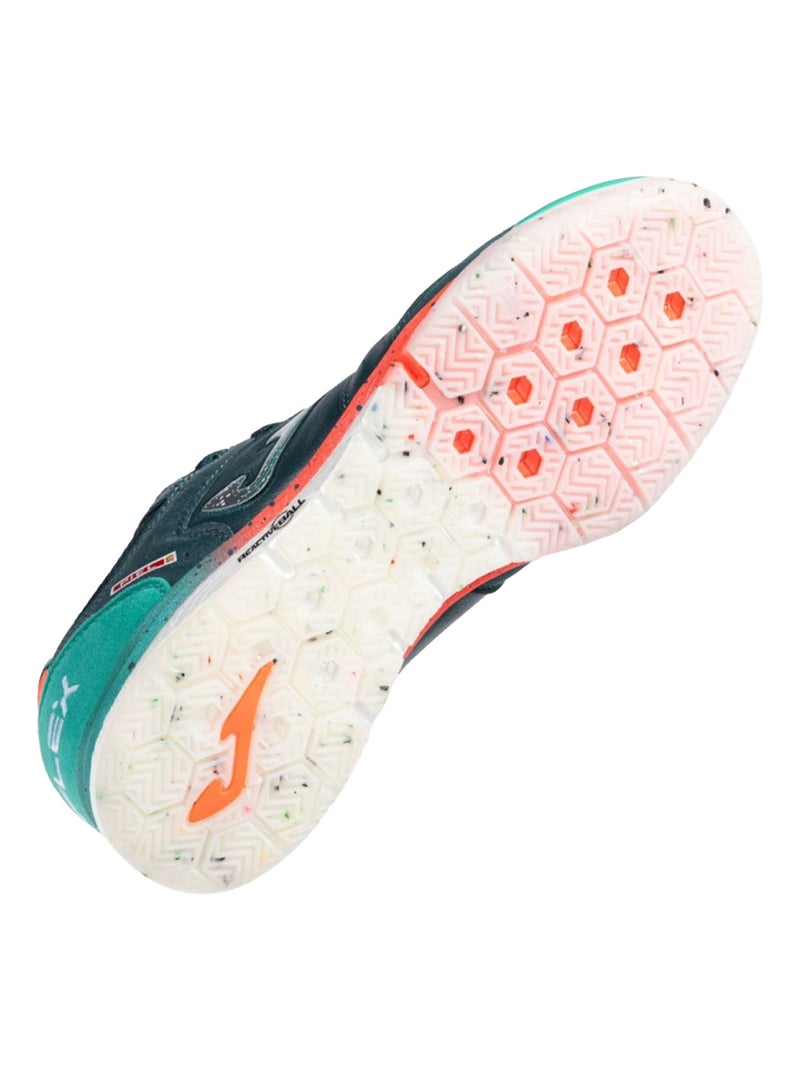 Joma - Chaussures de foot en salle TOP FLEX REBOUND Bleu pétrole - Kiabi