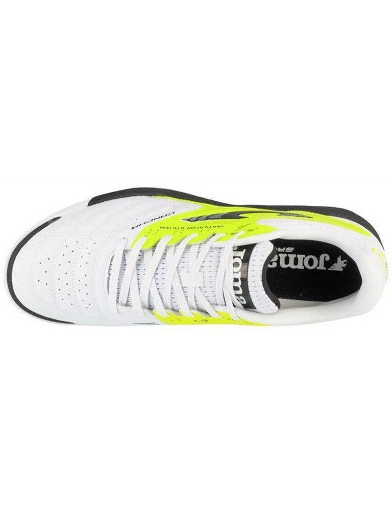 Joma - Chaussures de foot pour terrain artificiel CANCHA Blanc Jaune - Kiabi