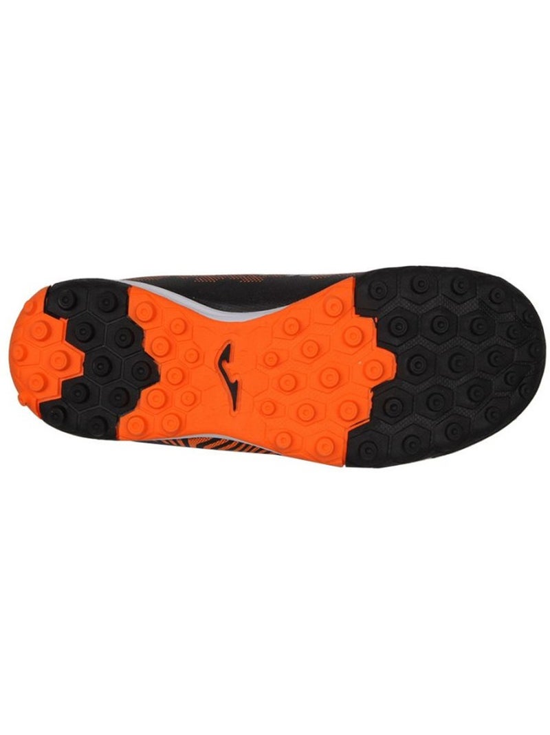 Joma - Chaussures de foot pour terrain artificiel EVOLUTION Noir Orange Noir - Kiabi