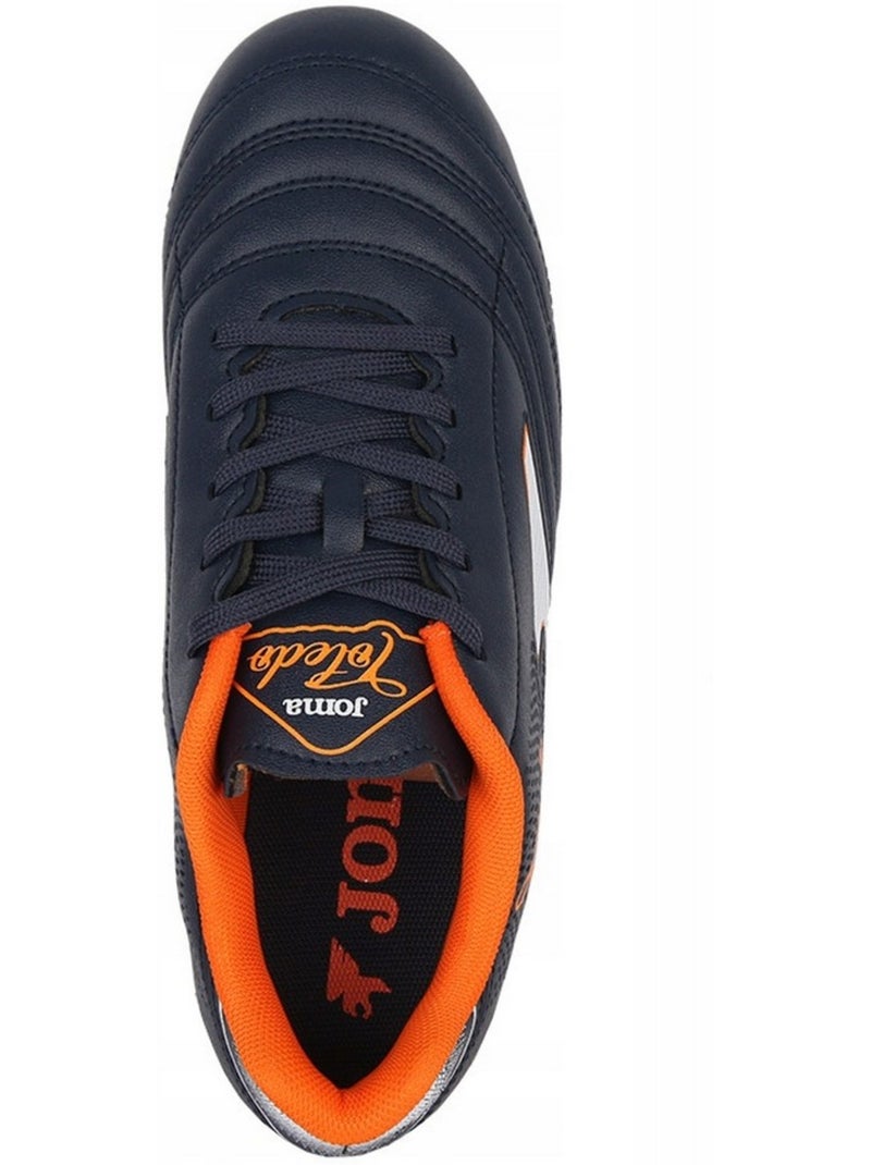 Joma - Chaussures de foot pour terrain ferme TOLEDO Bleu méditerranée - Kiabi