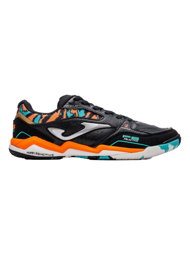 Joma - Chaussures foot REACTIVE Noir Orange Bleu - Kiabi