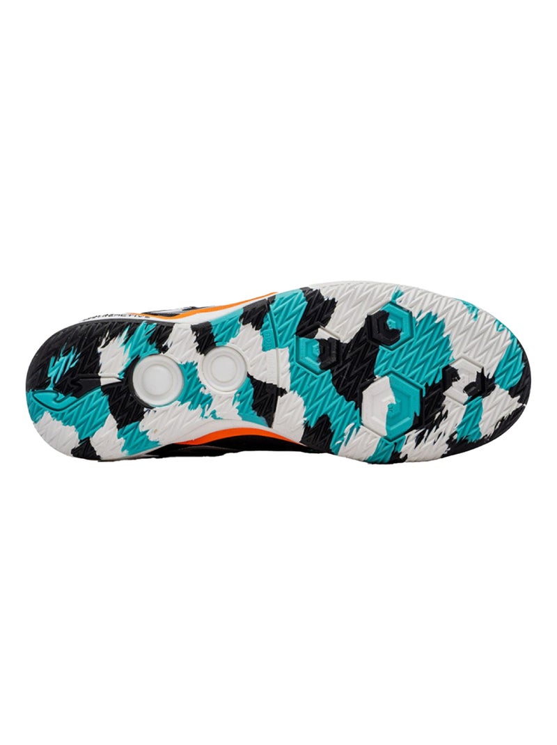 Joma - Chaussures foot REACTIVE Noir Orange Bleu - Kiabi