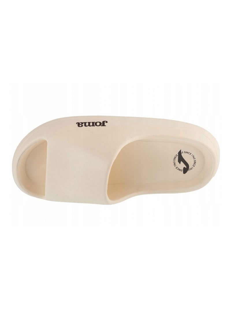 Joma - Claquettes motif/style logo Beige - Kiabi