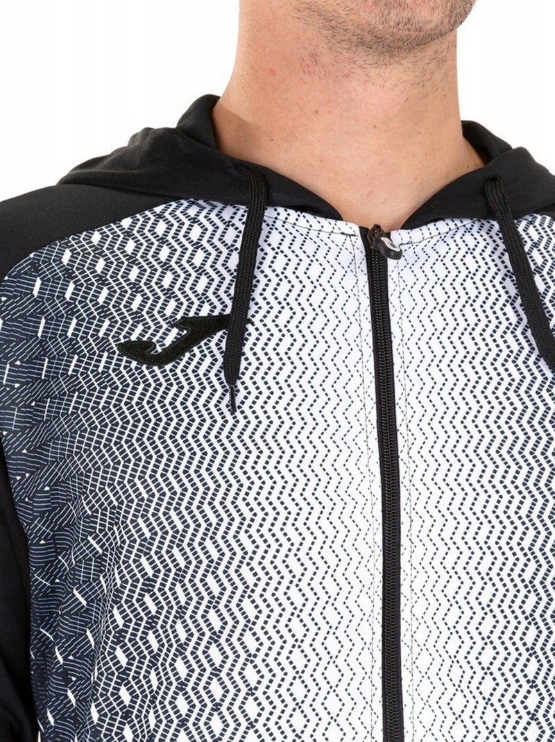 Joma - Veste à capuche SUPERNOVA Blanc Noir - Kiabi