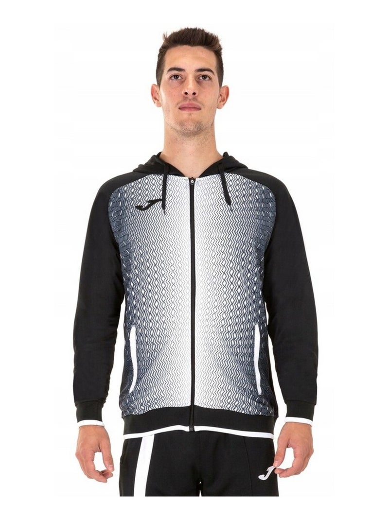 Joma - Veste à capuche SUPERNOVA Blanc Noir - Kiabi