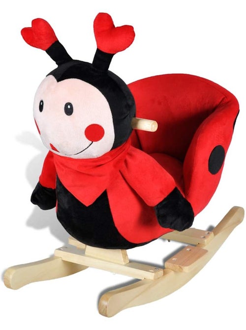 Jouet à bascule bébé en peluche forme coccinelle multicolore vidaxl - Kiabi Jouet à bascule bébé en peluche forme coccinelle multicolore vidaxl - Kiabi