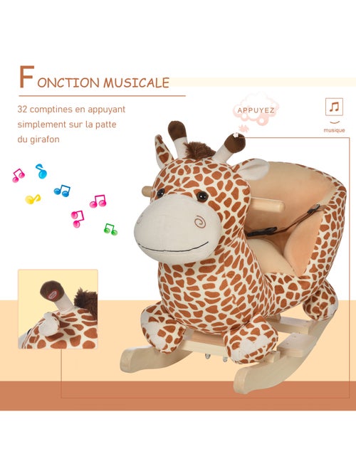 Jouet à bascule girafon - Kiabi