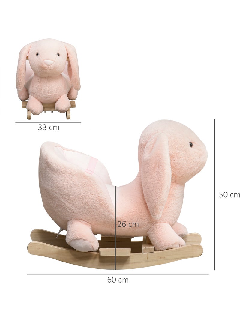 Jouet à bascule lapin fonction sonore Rose - Kiabi
