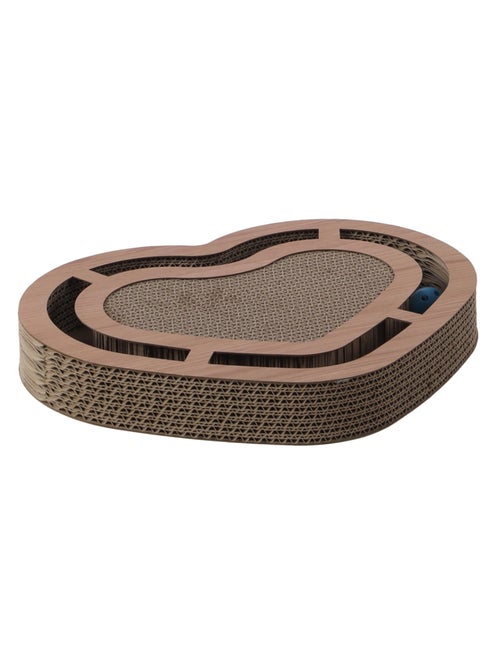 Jouet à Griffer pour Chat en Forme de Coeur avec Balle Sonore - Kiabi