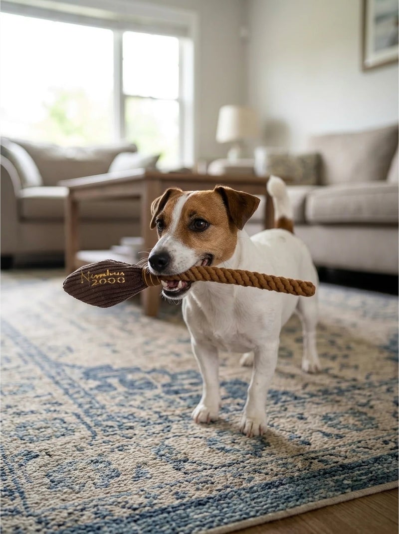 Jouet à mâcher pour chien balai en corde harry potter Marron - Kiabi