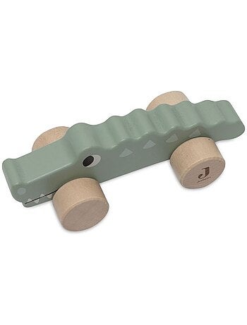 Jouet à roulettes Jungle Jambo Crocodile en Bois Jollein