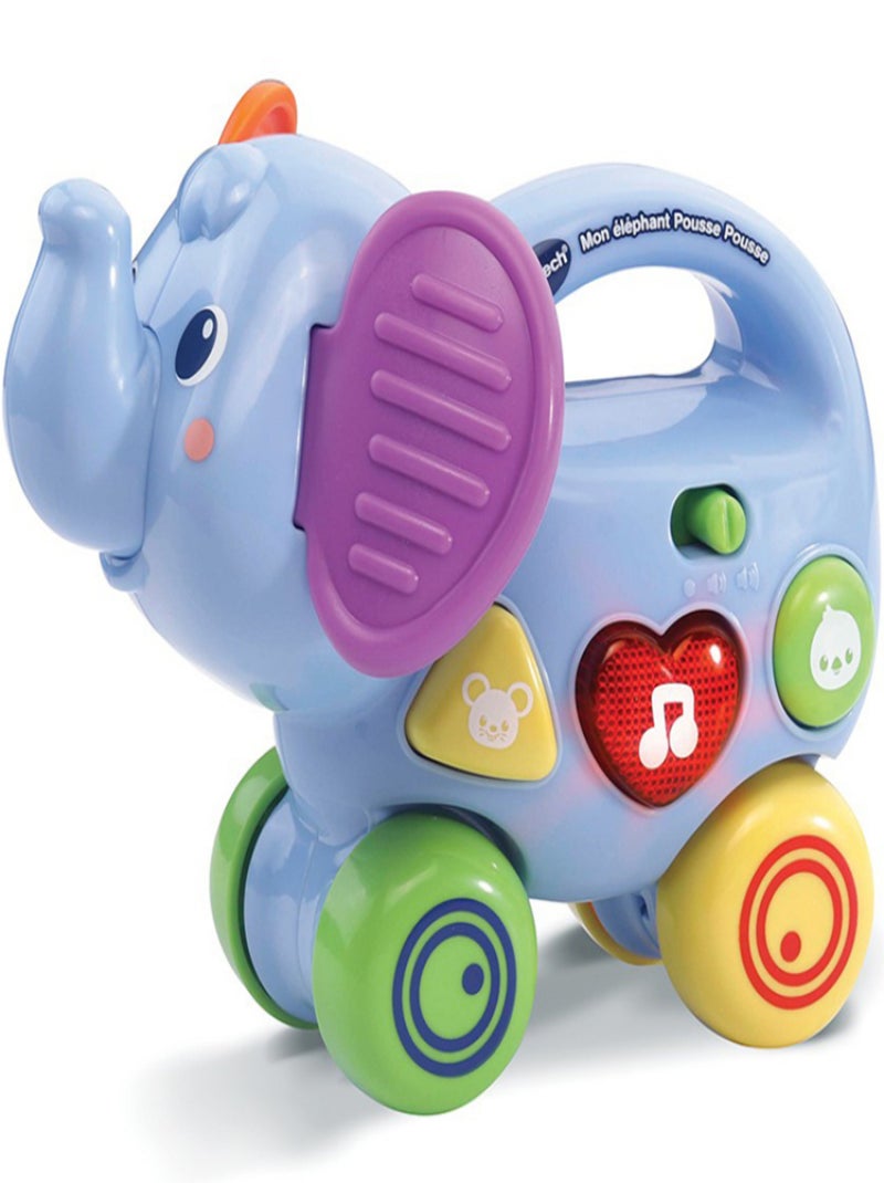 Jouet À Roulettes Mon Éléphant Pousse Pousse Multicolore - Kiabi