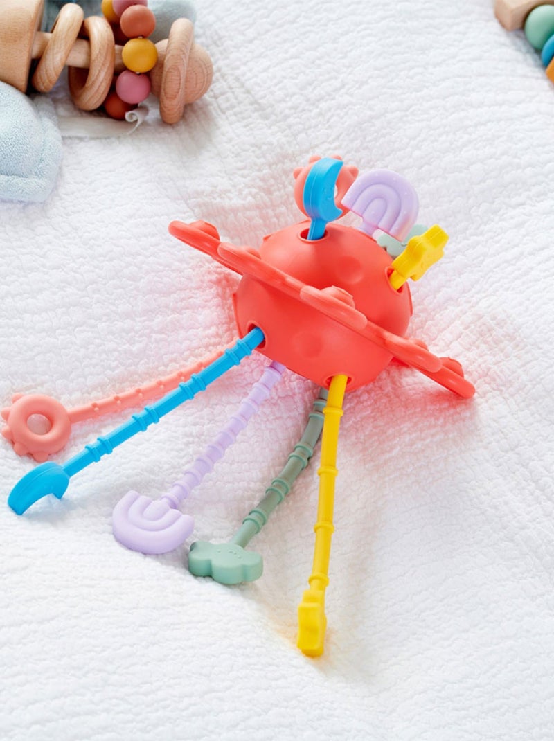 Jouet à tirer sensoriel Arc-en-ciel Multicolore - Kiabi