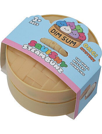 Jouet anti-stress à collectionner - Raviolis Squishy Dumpling Mystère à découvrir