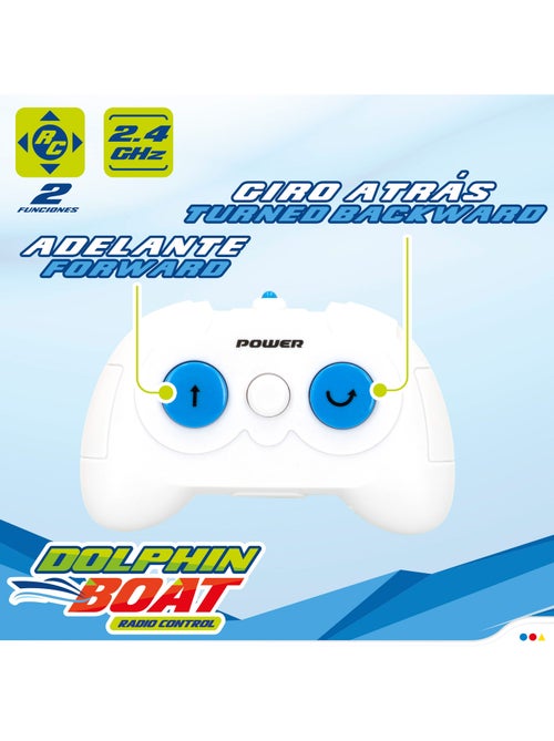Jouet aquatique télécommandé dauphin cb toys - Kiabi