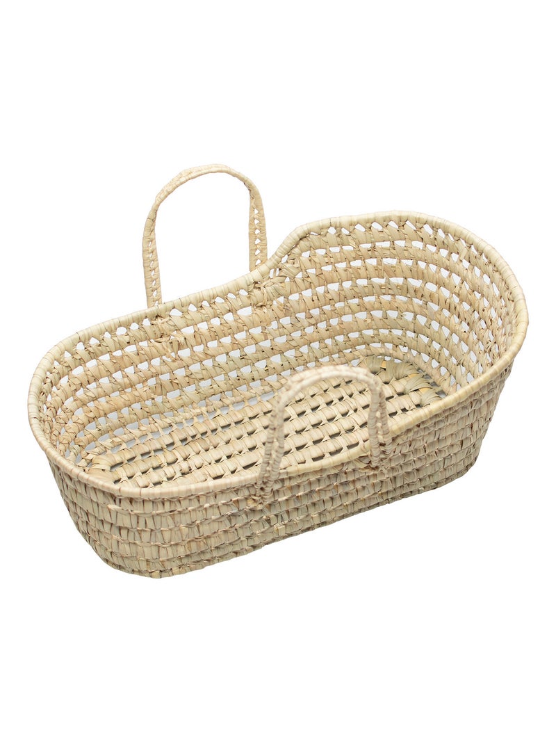 Jouet couffin poupée 50cm en fibres naturelles SEVIRA KIDS Beige - Kiabi
