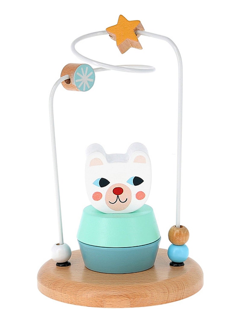 Jouet d eveil en bois Ours Michelle Carlslund N/A - Kiabi