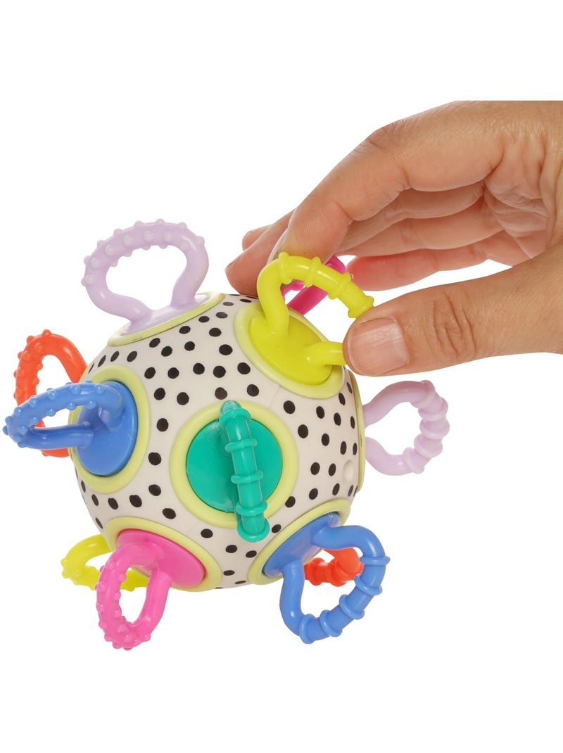 Jouet d'activité click clack couleur pop Blanc - Kiabi