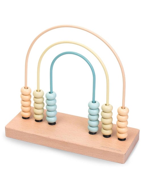 Jouet d'Activité Montessori, Jouet en Bois, Arc-en-Ciel - Développement Cognitif, Enfant 2-3 ans - Kiabi