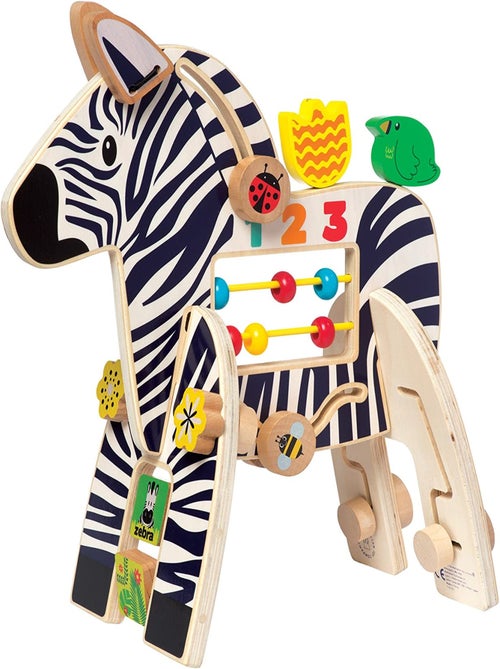 Jouet d'activité Zèbre Safari - Kiabi