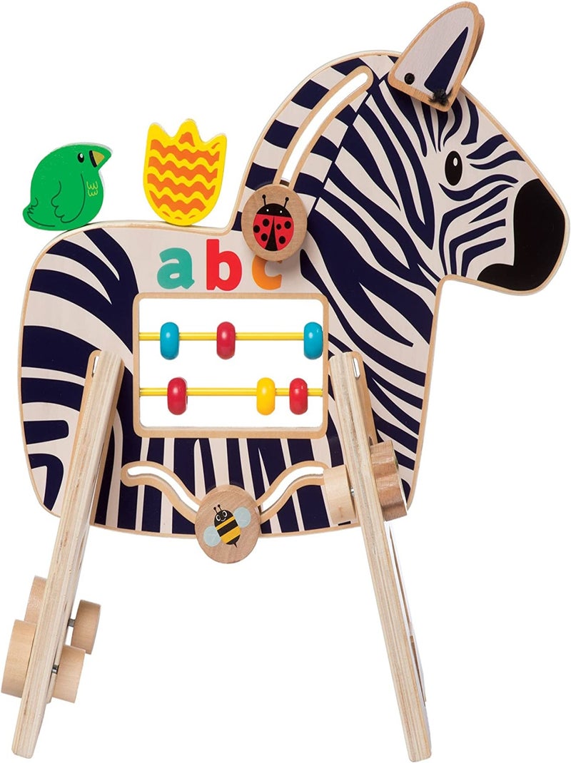 Jouet d'activité Zèbre Safari Beige - Kiabi
