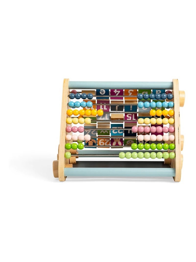 Jouet d'activités triangulaire Bleu - Kiabi