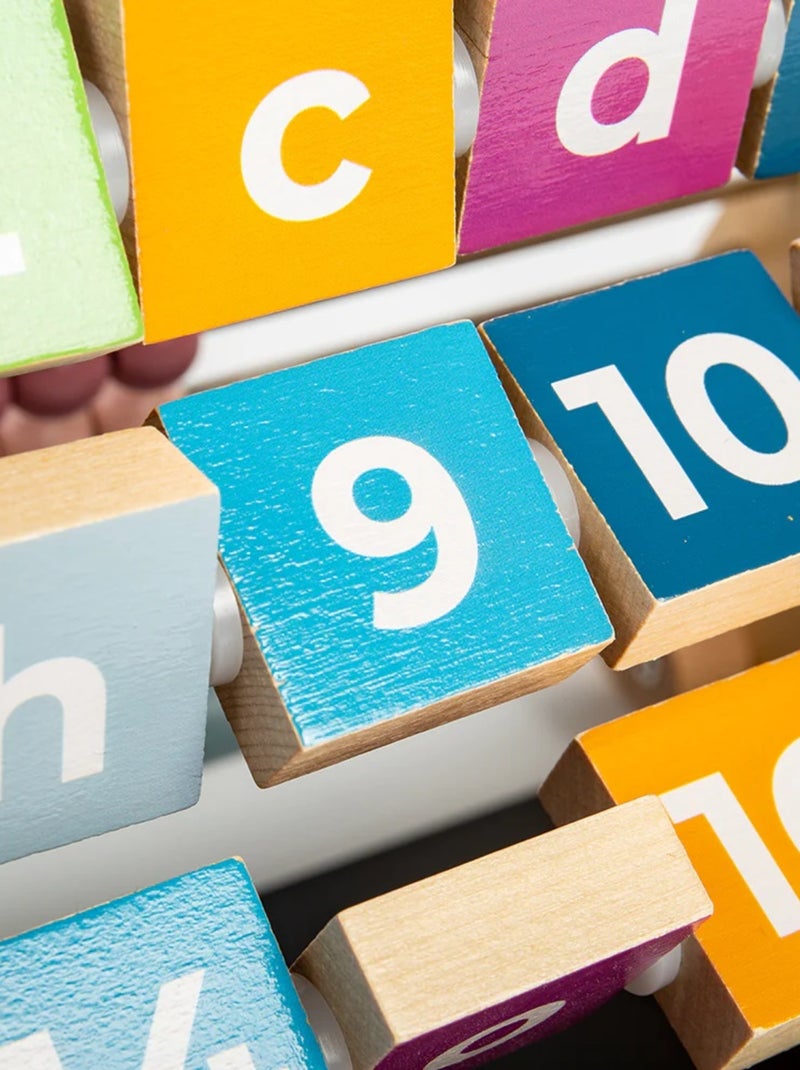 Jouet d'activités triangulaire Bleu - Kiabi