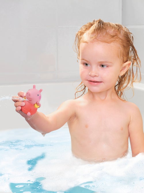Jouet de bain - 3 gicleurs peppa pig pour s'amuser à s'arroser dans le bain ! - Kiabi
