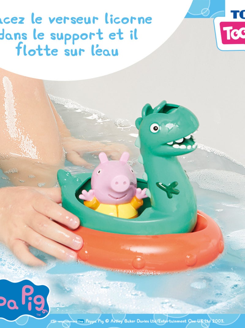 Jouet de bain - bateau bouée - george & dino Multicolore - Kiabi