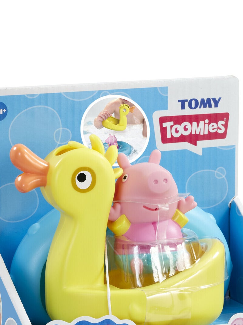 Jouet de bain - bateau bouée - peppa & canard Multicolore - Kiabi